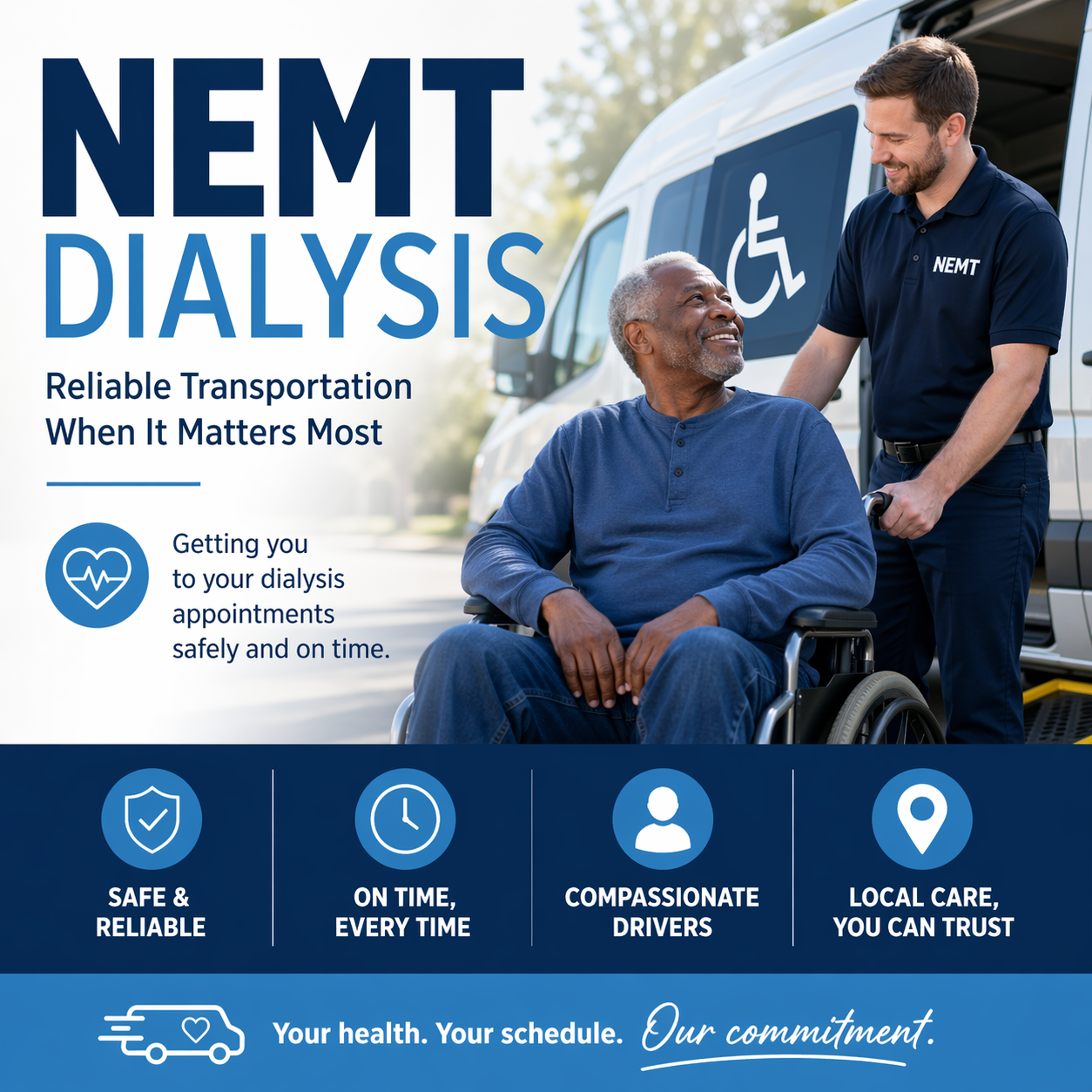 NEMT Dialysis - Transportation Service