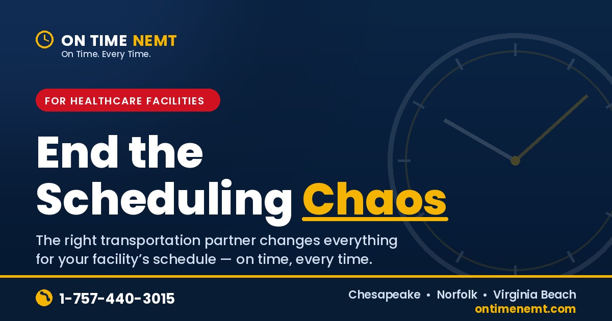 End Medical Transport Scheduling Chaos