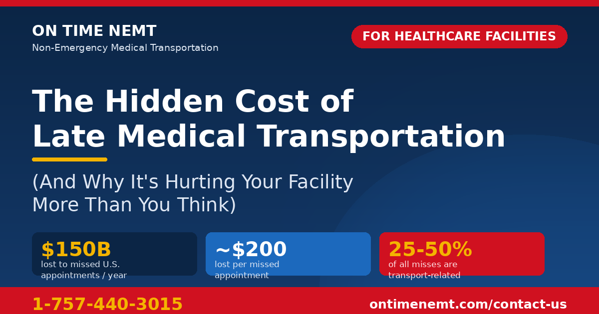 Hidden Cost of Late Medical Transportation