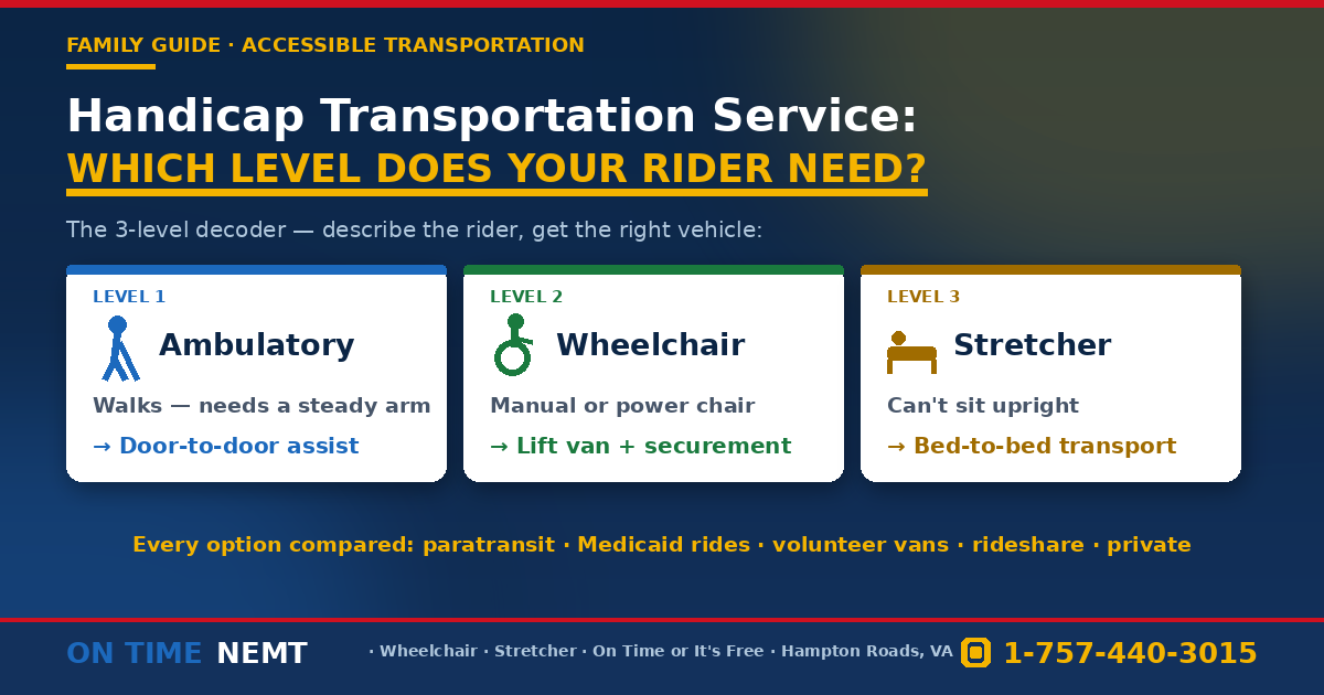 handicap transportation